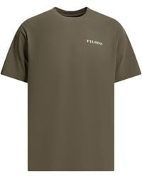 Filson - "Frontier" Crewneck T-Shirt - Lyst