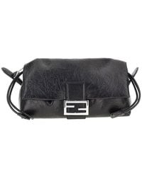 Fendi - Medium Leather 'Baguette Soft' Bag - Lyst