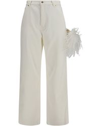 DARKPARK - Lisa Feather Chain Corduroy Pants - Lyst
