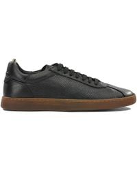 Officine Creative - Halo 001 Leather Rubber Low-Top Sneaker - Lyst
