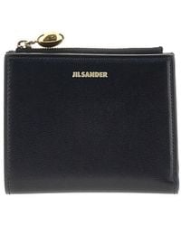Jil Sander - Leather Mini 'Goji' Wallet - Lyst