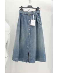 Dior - Dior Eth-Jupe Denim Nd-Stone - Lyst