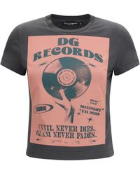 Dolce & Gabbana - Printed Jersey T-Shirt - Lyst