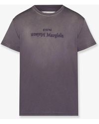 Maison Margiela - T-Shirts And Polos Tessuto Primario: Cotone - Lyst
