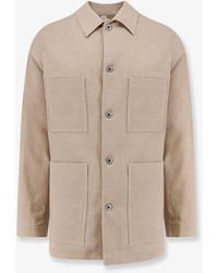 Hevò - Castelluccio Cotton Linen Jacket - Lyst