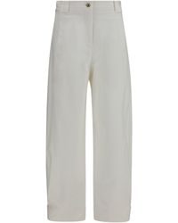 Max Mara - Adorni Cropped Pants Vela - Lyst