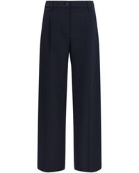 Cruna - Pants Wide-Leg Virgin Wool - Lyst