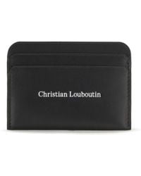 Christian Louboutin - Canopy Leather Card Holder - Lyst