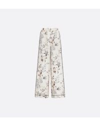 Dior - Silk Wide Pants - Lyst