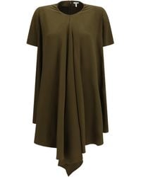 Loewe - Stretch Viscose Dress - Lyst