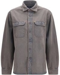 Deperlu - Denim Shirt - Lyst