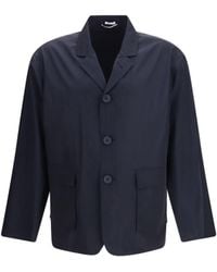 Thom Browne - Packable Logo Print Jacket - Lyst