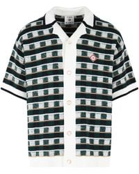 CASABLANCA - 'Mosaic' Cotton Shirt - Lyst