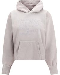 Margiela - Printed Hoodie Dusty - Lyst
