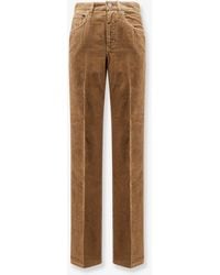 Saint Laurent - Clyde Corduroy Trousers - Lyst