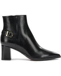 Santoni - "Elly 65Mm" Zippered Ankle Boots - Lyst