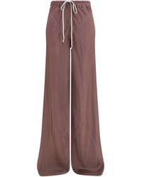 Rick Owens - Silk Pants - Lyst