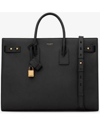 Saint Laurent - Sac De Jour Large Leather Shoulder Bag - Lyst