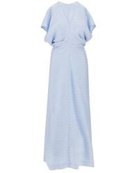 TOTEME - Viscose-Blend Ankle-Length Dress - Lyst