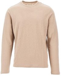 Majestic Filatures - Linen Jersey T-Shirt - Lyst
