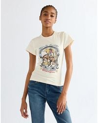Wrangler - Slim Shrunken Band Tee - Lyst
