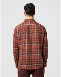 Wrangler - Regular 1 Pocket Flannel Shirt - Lyst