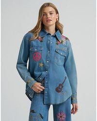Wrangler - Lainey Wilson X Embroidered Shirt - Lyst