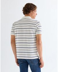 Wrangler - Regular Stripe Polo Shirt - Lyst