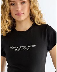 Wrangler - Slim Shrunken Band Tee - Lyst