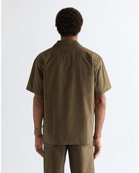 Wrangler - Relaxed Lightweight Short Sleeve Utility Shirt - Lyst