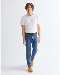Wrangler - Kabel Buckle Leather Belt - Lyst