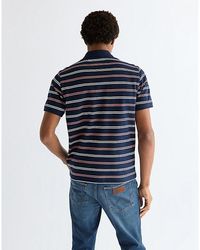 Wrangler - Regular Stripe Polo Shirt - Lyst