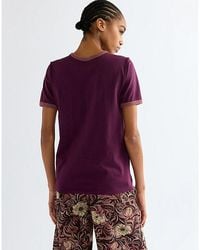 Wrangler - Slim Ringer Tee - Lyst