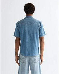 Wrangler - Regular Short Sleeve Western Shirt - Lyst