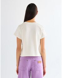 Wrangler - Slim Baby Tee - Lyst
