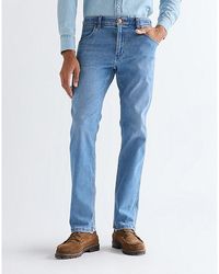 Wrangler - Greensboro Straight High Stretch Jean Size 29 X32 - Lyst