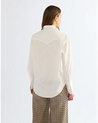 Wrangler - Regular Drama Collar Shirt - Lyst