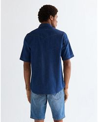 Wrangler - Regular Short Sleeve Western Shirt - Lyst