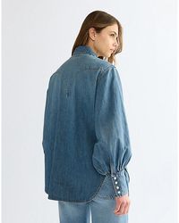 Wrangler - Relaxed Exaggerated Western Shirt - Lyst