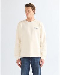 Wrangler - Regular Graphic Crew Sweatshirt - Lyst