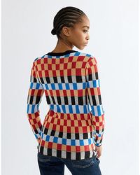 Wrangler - Slim Knit Crew Sweater - Lyst