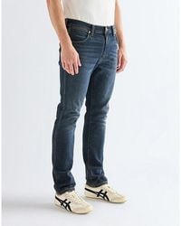 Wrangler - Larston Slim Tapered Toughlite Low Stretch Jean Size 28 X32 - Lyst