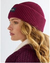 Wrangler - Ribbed Wool Beanie - Lyst