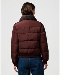 Wrangler - Regular Western Puffer - Lyst