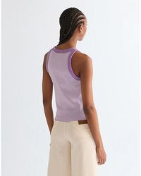 Wrangler - Slim Ringer Tank - Lyst