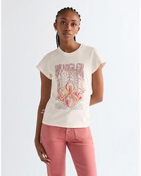 Wrangler - Slim Shrunken Band Tee - Lyst
