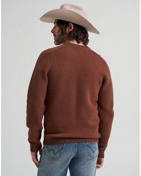 Wrangler - Bell Regular Boiled Wool Sweater - Lyst