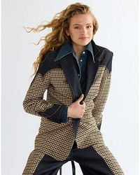 Wrangler - Regular Houndstooth Blazer - Lyst
