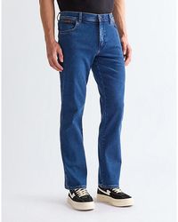 Wrangler - Texas Straight Medium Stretch Jean Size 28 X32 - Lyst