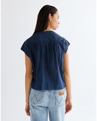Wrangler - Relaxed Drop Shoulder Shirt - Lyst